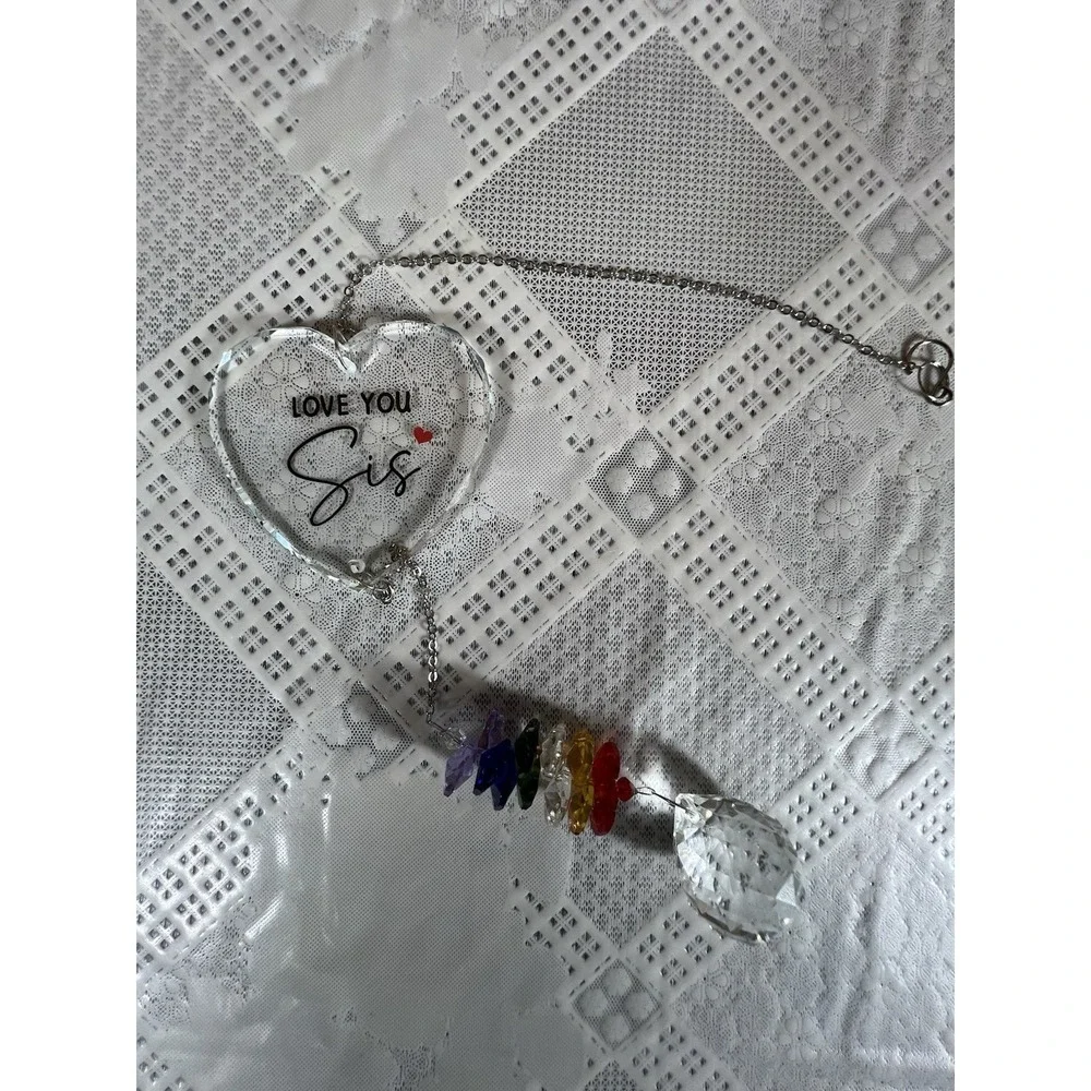 Colorful Crystal Suncatcher - Unique Birthday Gifts for Sister